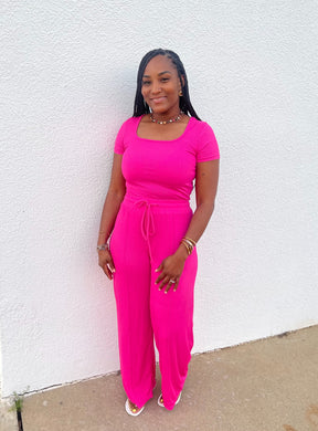 The Ribbed Lounge Set